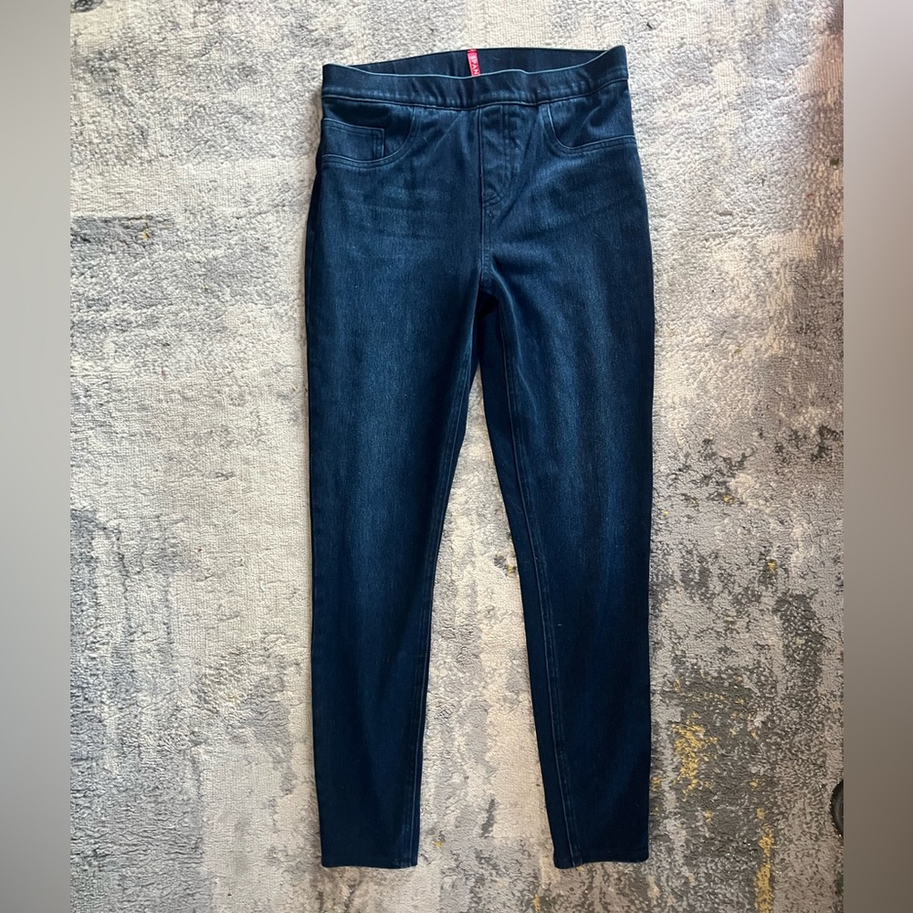 SPANX Dark Blue Women's Jeggings Pull On Jeans Medium